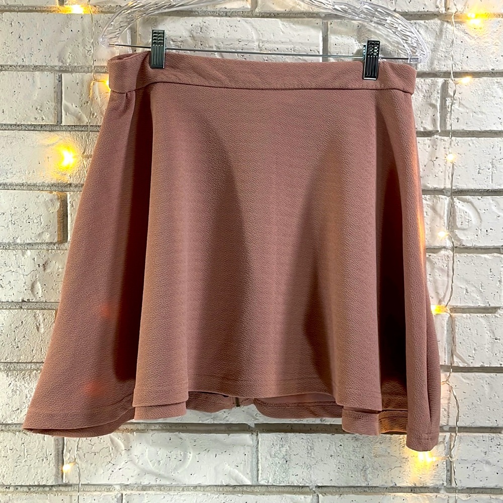 Dusty Rose A-line Skirt